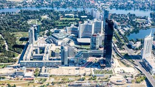Hochhuser der Donaucity